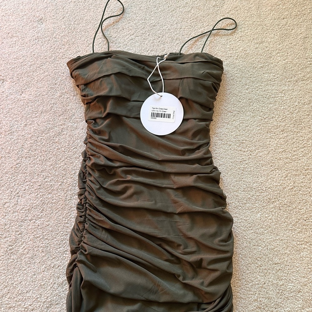 Green Princess Polly Mini Dress